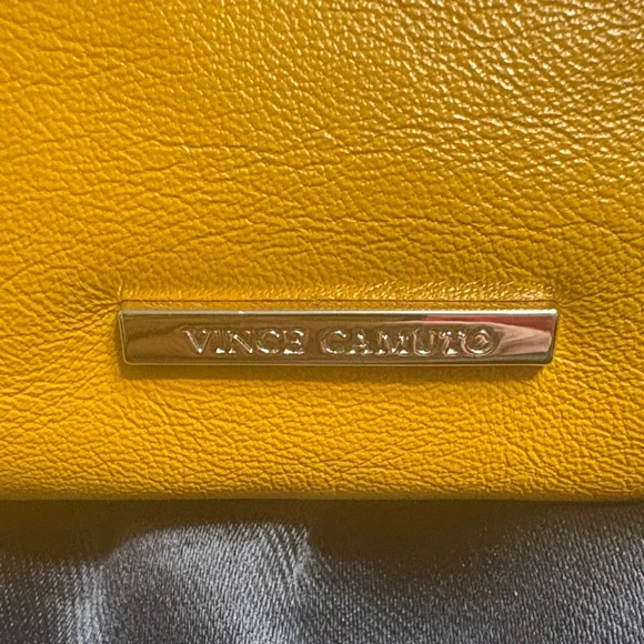 NWOT Vince Camuto Vibrant Yellow Shoulder Bag - Picture 2 of 8